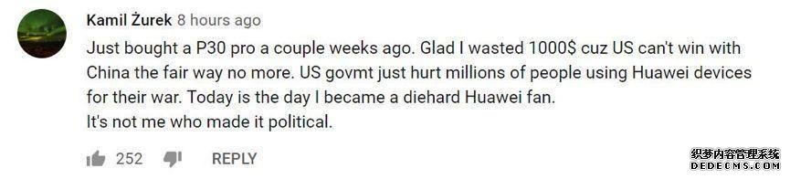 谷歌断供华为，外国网友犀利吐槽